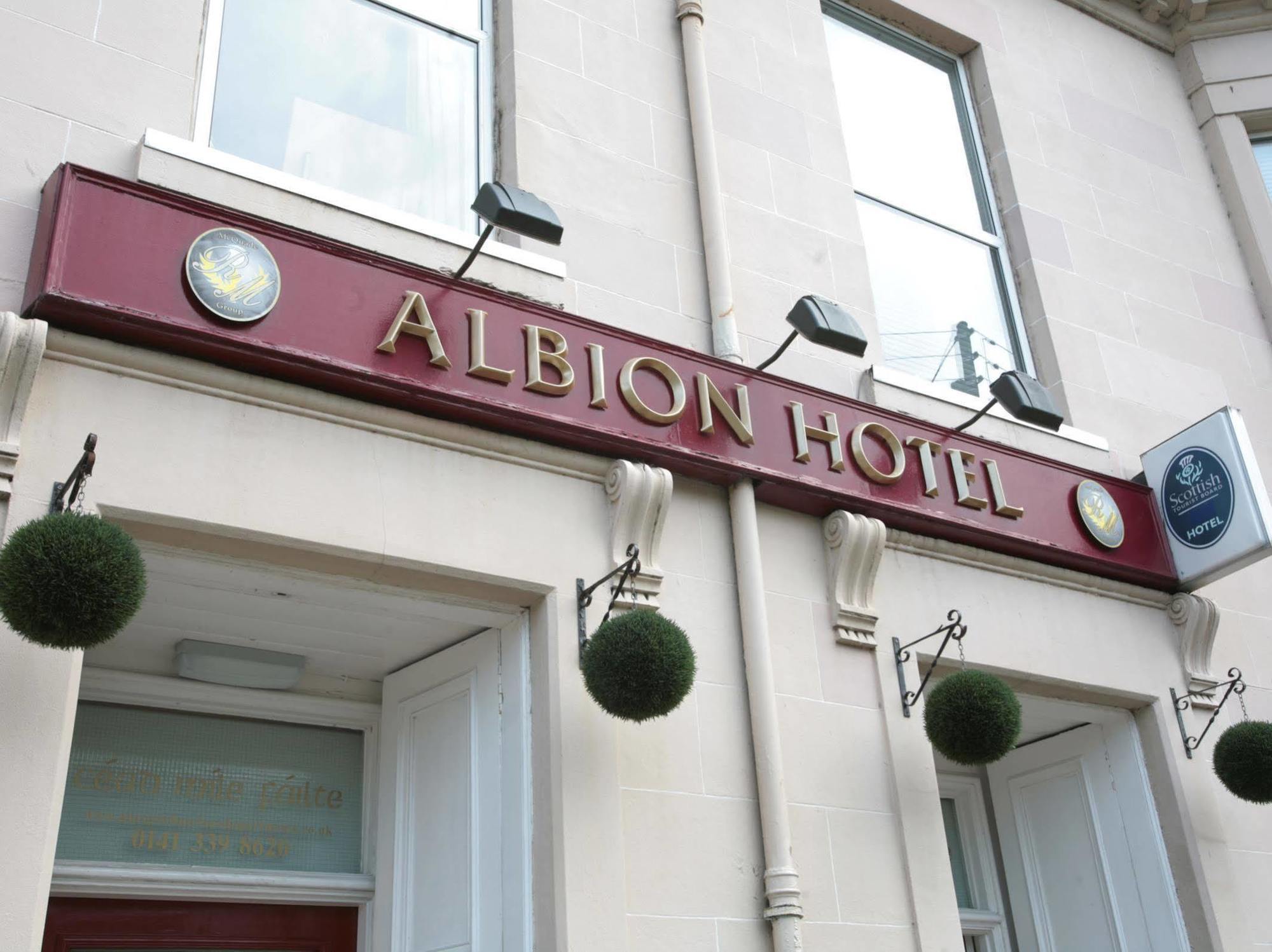 Albion Hotel Glasgow Eksteriør billede